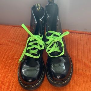 Dr. Martens 1460 Black Patent Leather Boot 6